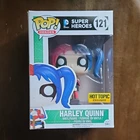 Funko Pop! Vinyl Harley Quinn DC Comics Hot Topic Exclusive #121 Heroes Figure
