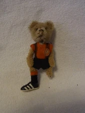 Handicapped Soccer Bear Schuco Tin Body Vintage German  #BG