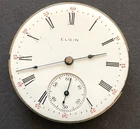 Antique 1905 Elgin Grade 295 Pocket Watch Movement Parts/Repair 6s 15j USA