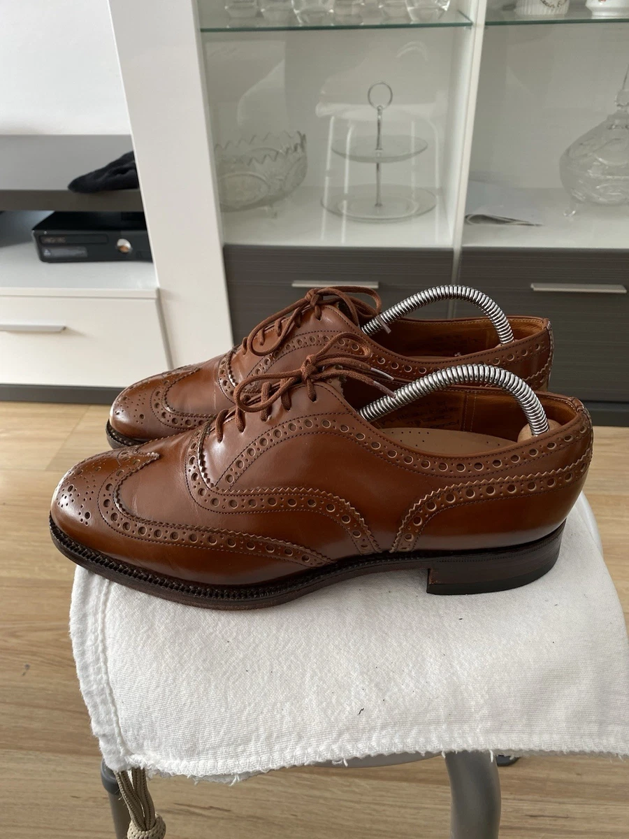 PAUL SMITH Scarpe Stringate Brogue Uomo Rosse in Pelle (EU 40