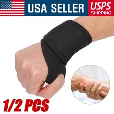 Wrist Hand Brace Support Carpal Tunnel Sprain Arthritis Gym Splint Left / Right