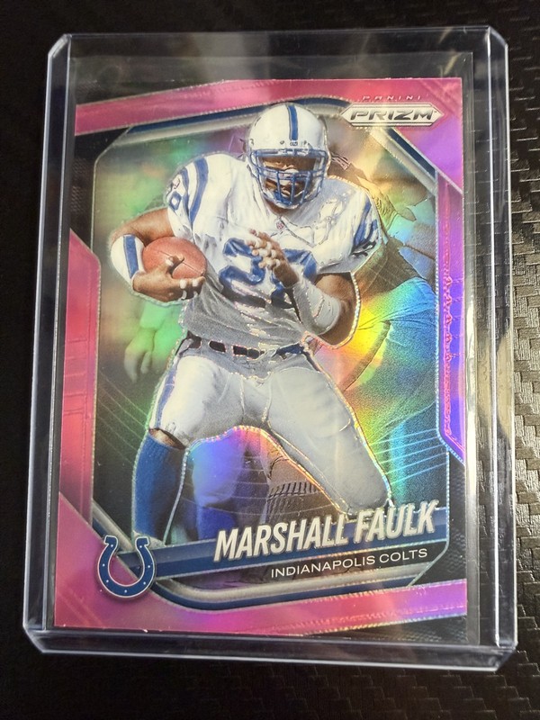 2025 Panini Prizm - Marshall Faulk #75 Pink Prizm