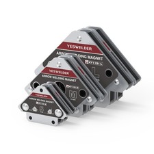 6 Pcs Welding Magnet Holder, 25LB/50LB/75LB, Strong Magnetic Welding Accessories