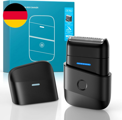 Rasierer Herren Elektrisch, Protable Folienrasierer Mit Doppelter Schwimmender K
