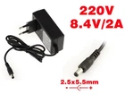 External Power Supply - 220V To 8.4V 2A - Connector 2.5 X 5.5Mm