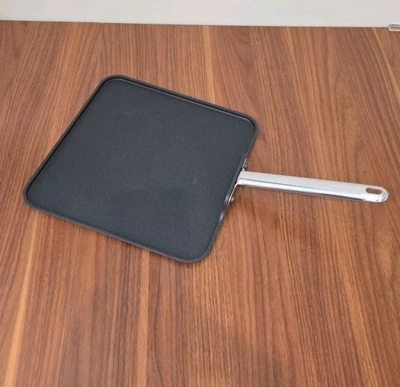 CALPHALON FLAT 11" SQUARE HARD ANODIZED ALUMINUM NONSTICK GRIDDLE 1211