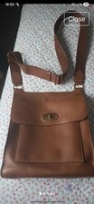 Mulberry Large Anthony Bag Chocolate Brown Leather Good Condition