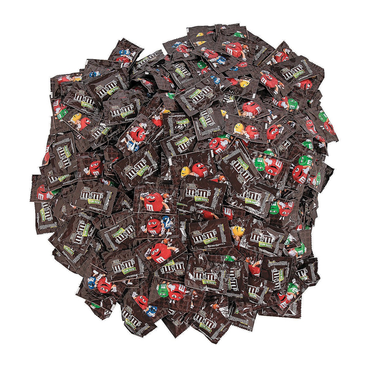 20 Bulk 480 M&M's sup ® /sup Milk Chocolate Fun Size Packs