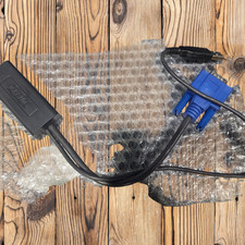 Tripp-Lite Black Blue B078-101-USB-1 USB Blac...