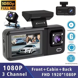 Car Dash Cam Front Rear Interior Full HD 1080P Infrared A98 DVR Recording WiFi