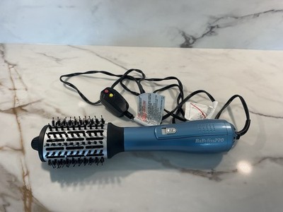 BaByliss PRO Nano Titanium Oval Ionic Hot Air Brush BNTHB250 EUC Hair Styler