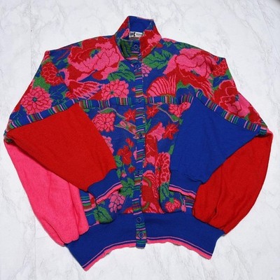 Kansai Yamamoto Wool mix Cardigan Sweater Vintage One size Women's From Japan 5F