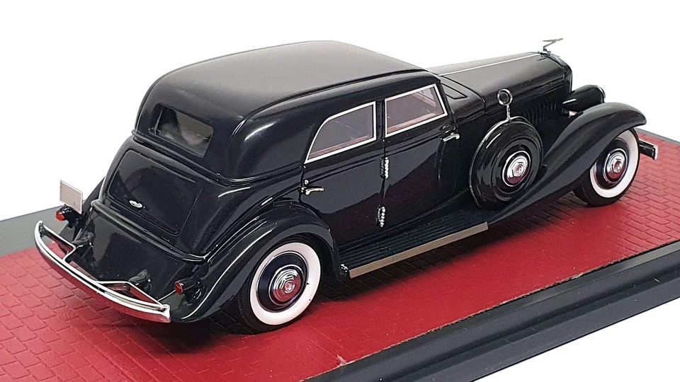 Matrix 1/43 Scale MX50406-022 - 1935 Duesenberg JN Sedan LWB Rollston - Blue - Image 2 of 4