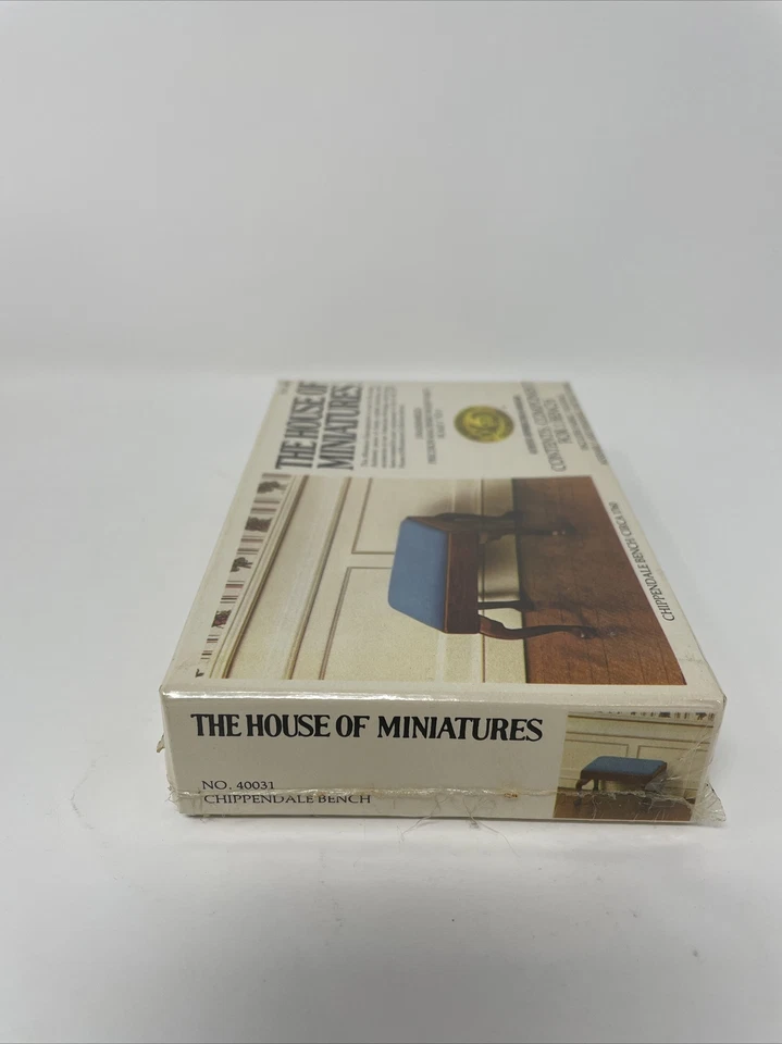 Banco The House Of Miniatures X-Acto Chippendale/circa 1760 Foto 4 de 4