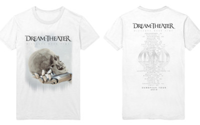 DREAM THEATRE UNISEX T-SHIRT: SKULL FADE OUT MIT RÜCKENPRINT NEU GR. SMALL NEU