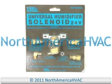 Universal Honeywell Humidifier Water Solenoid Valve 32001639-002