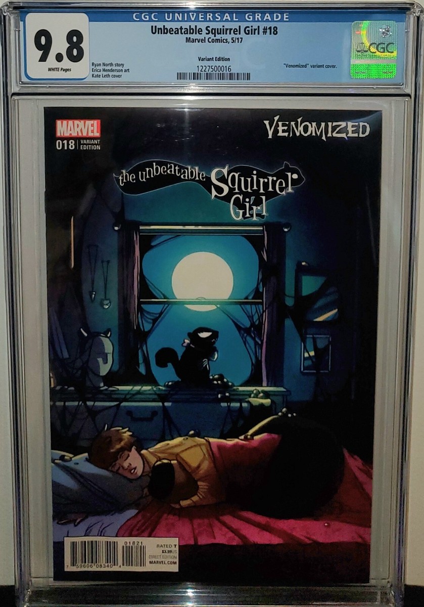 UNBEATABLE SQUIRREL GIRL #18 VENOMIZED VARIANT CGC 9.8 VENOM LOW