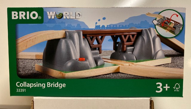 brio collapsing bridge