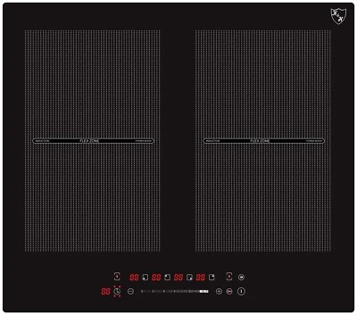 K&H SIGNATURE SERIES German Designed 24" Induction Cooktop 6800W IN24-6004FLX