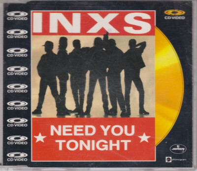 INXS - Need You Tonight - MCD - CD-Video - CDV - 4 x Audio - 1 x Video - Rarität