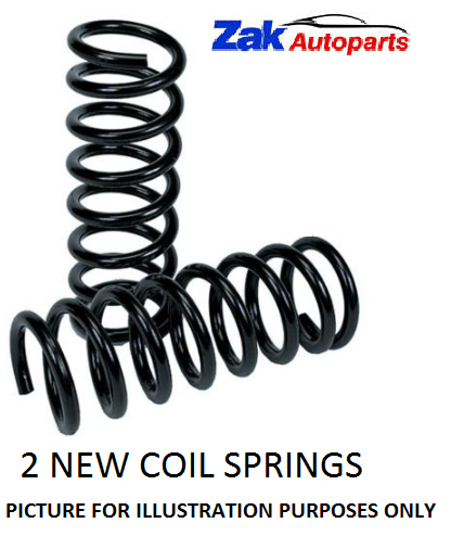 FOR VW TOURAN 1.6 1.9 2.0 TDI FSI (03-10) REAR 2 SUSPENSION COIL SPRINGS PAIR - Picture 1 of 1