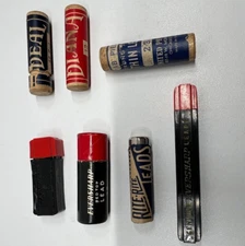 Vintage Lot Of Diana, Eversharp, Ideal & United Pencil - Lead Refills -Black&Red