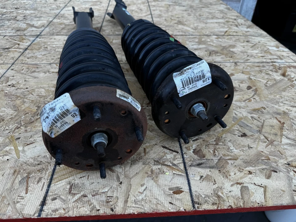 AMORTIGUADORES DELANTEROS IZQUIERDO DERECHO MUELLE TRACCIÓN TRASERA SIN AMORTIGUACIÓN JAGUAR XF XFR OEM (2009-2015) Foto 2 de 4