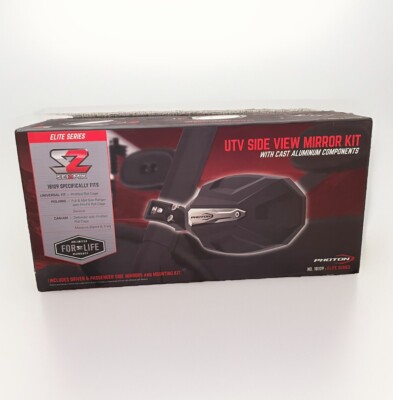 Seizmik 18109 Photon UTV Side View Mirror Kit Polaris Pro-Fit Can-Am ~ NEW ~