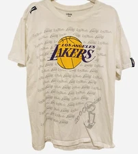Los Angeles Lakers T Shirt UNK NBA Finals 2000 Champions VTG Basketball Graphic