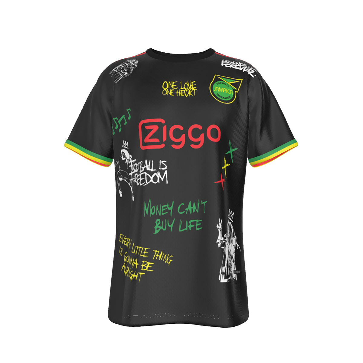 Jamaica x Bob Marley Concept Jersey | Can Personalize | eBay