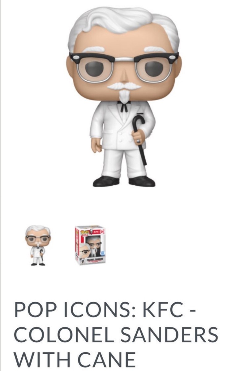 FUNKO POP カーネルサンダース2種セット Funko Pop Icons: KFC - Colonel Sanders, Figures - Amazon Canada
