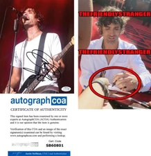 Tyson Ritter signed "ALL AMERICAN REJECTS" 8x10 Photo EXACT PROOF Sexy ACOA COA