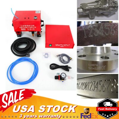 Portable Pneumatic Marking Machine VIN Code Chassis Number Engraving Machine