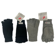3M THINSULATE Lined Womens Knit Fingerless Gl...
