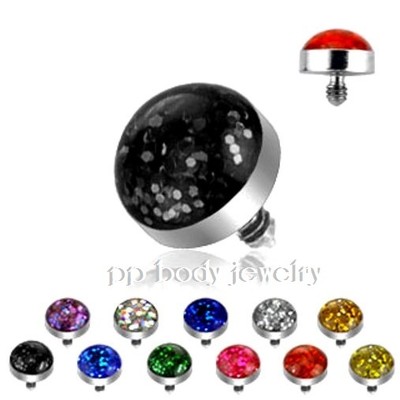 Dermal Anchor Top with Opal - 4 Color Options