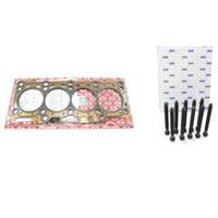 Zk Dichtung + Zk Schrauben 3 Kerben FüR Vw 2.0 Tdi 03L103383BH WHT002131