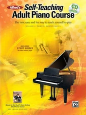 Alfred's Self-Teaching Adult Piano Course: The new, easy and fun way to t - GOOD