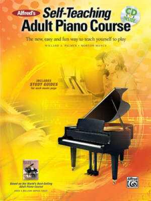 #ad Alfred#x27;s Self Teaching Adult Piano Course: The new easy and fun way to t GOOD $6.28