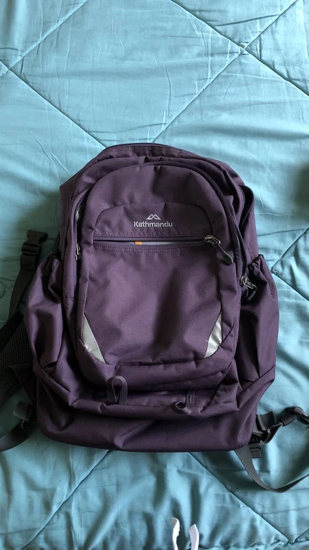 kathmandu purple backpack