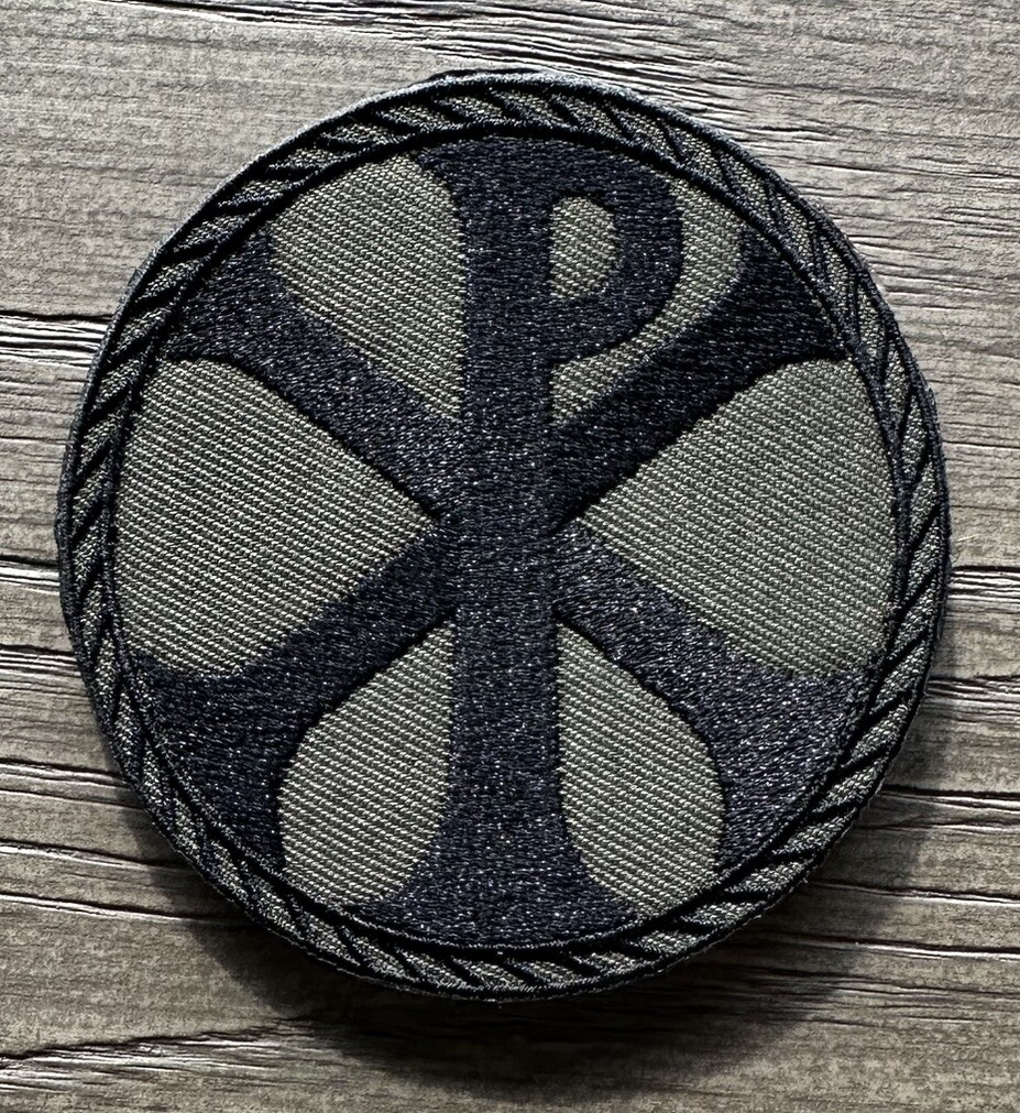 CHI-RHO CHRISTOGRAM JESUS CHRIST CHRISTIAN SYMBOL PX FOREST