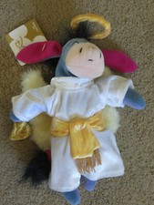 NEW Disney Eeyore choir angel 9" mini bean bag plush stuffed animal