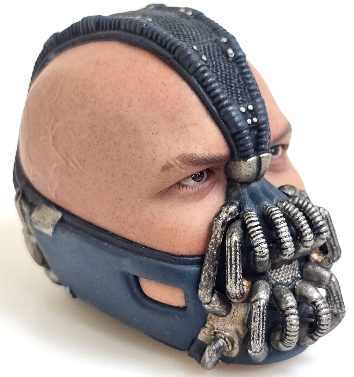 ホットヘッド フィギュア FREE SHIPPING: Hot Toys MMS183 TDKR Bane Tom Hardy Head Sculpt アメコミ
