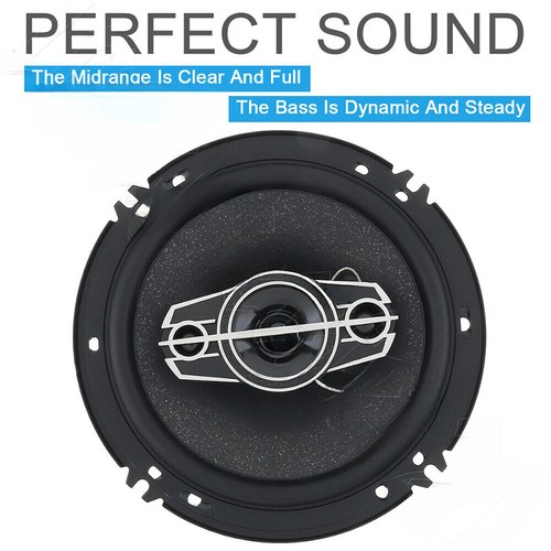 6" inch 2PCS 600W Coaxial Rear Stereo Speakers, 4 Way Car Audio Subwoofer AU - Picture 5 of 13