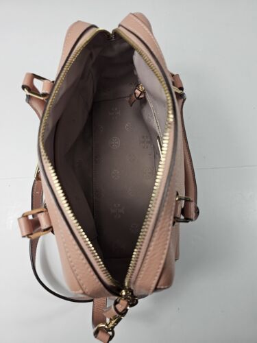 Tory Burch Thea Web Small Satchel Crossbody Pinkmoon Farbe Pebbled Leder - Bild 12 von 24