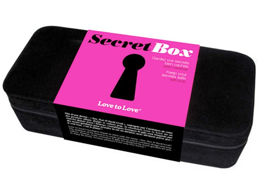 Love to Love Secret Box - Adult Toy Storage - Coded Padlock
