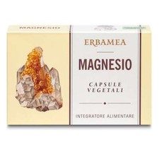 Erbamea Magnesio Integratore Alimentare, 24 Capsule