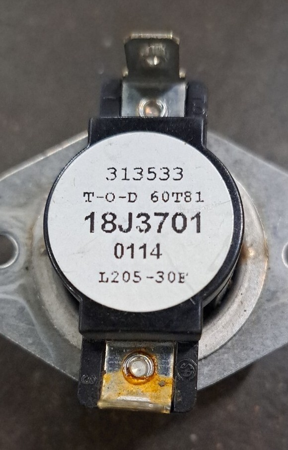 LENNOX ARMSTRONG DUCANE 18J3701 L205-30F LIMIT SWITCH (white or