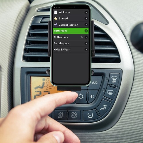 Vehicle Car Mount Dashboard Anti-Slip Holder Navigator Phone Stand - 第 9/12 張圖片