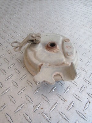 1985 85 HONDA ATC125M ATC 125M 125 FRONT BRAKE DRUM HUB PANEL