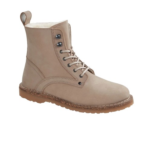 Birkenstock Maidan Camel Brown Suede Leather Ankle Chukka  display picture 3